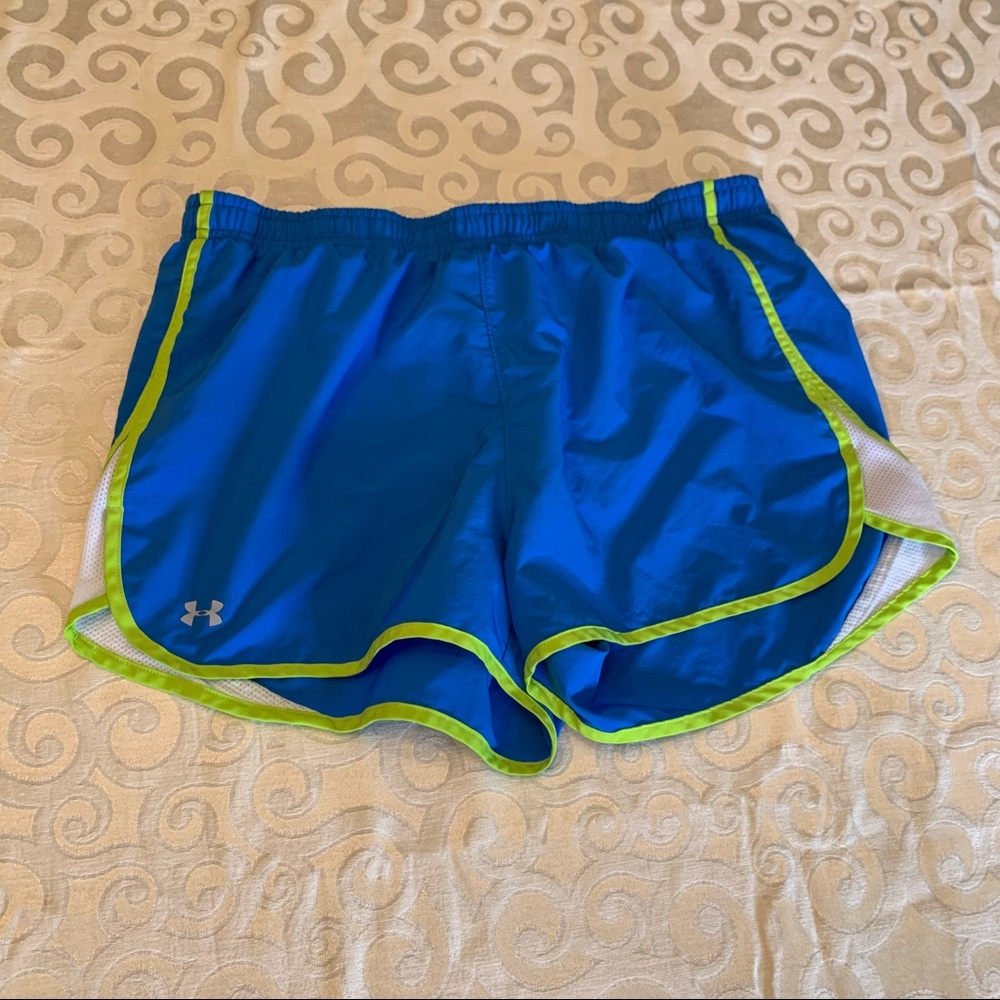 5/$25 Sale ☀️ Under Armor Heat Gear Lined Mesh Running Shorts